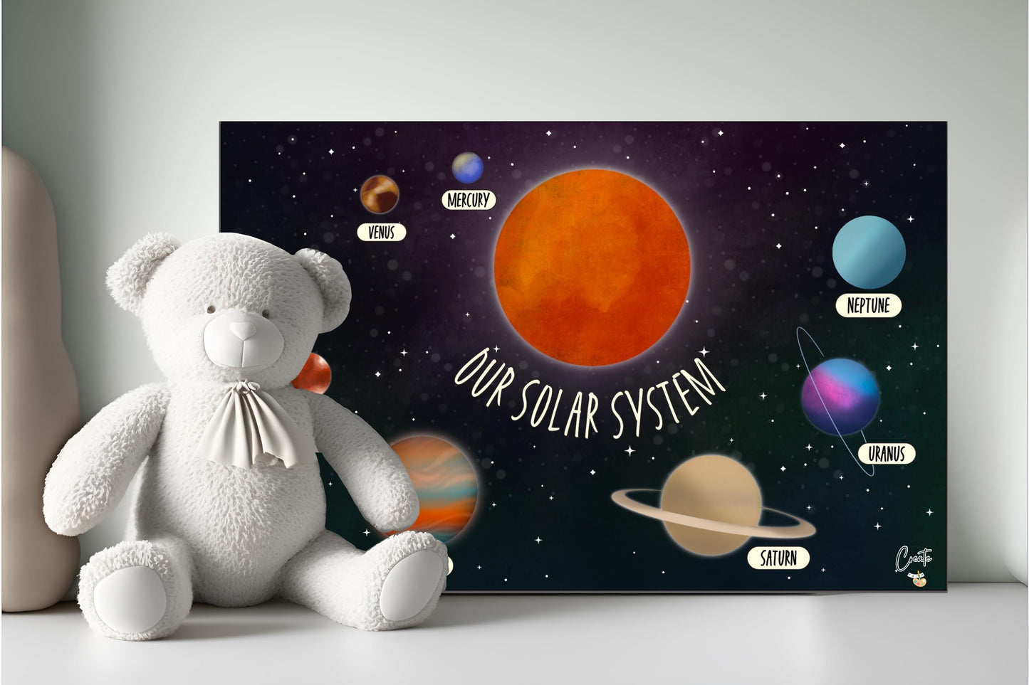 Our Solar System | Digital Download | Printable | Digital Art