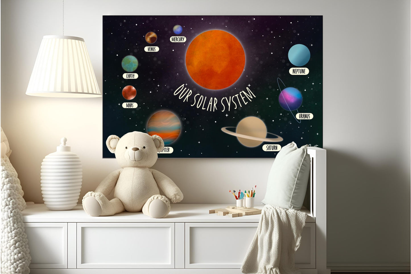 Our Solar System | Digital Download | Printable | Digital Art