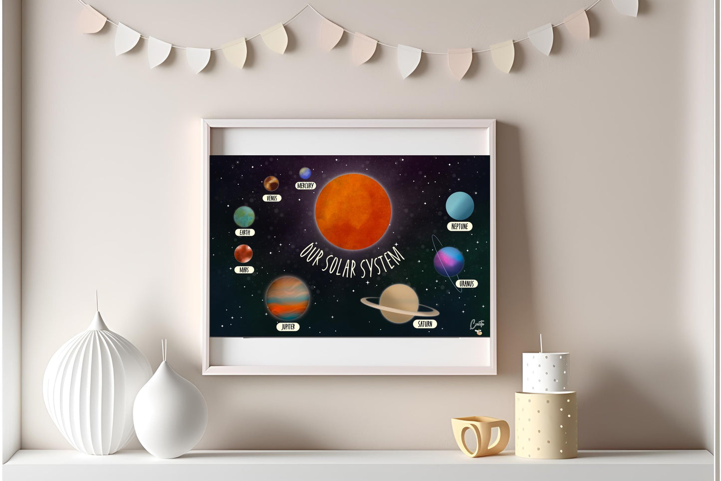 Our Solar System | Digital Download | Printable | Digital Art
